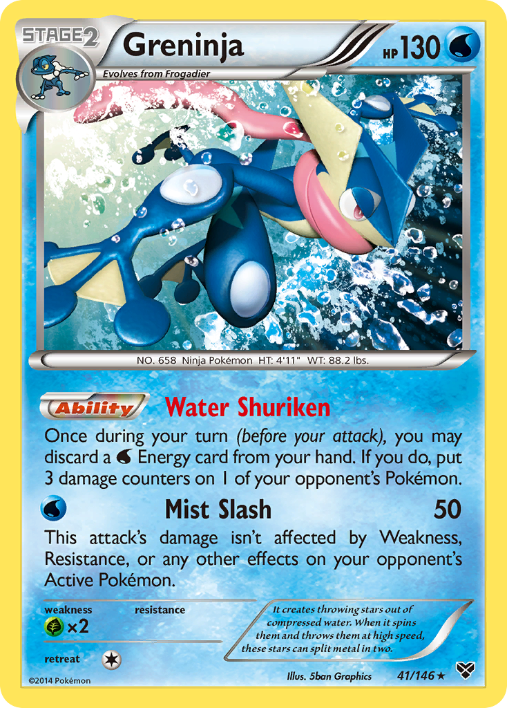 Greninja (41/146) [XY: Base Set] | Fandemonia Ltd