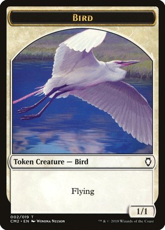 Bird Token [Commander Anthology Volume II Tokens] | Fandemonia Ltd