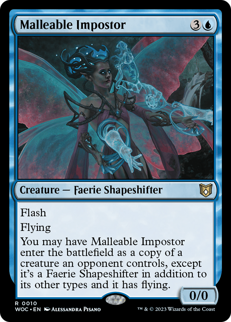 Malleable Impostor [Wilds of Eldraine Commander] | Fandemonia Ltd