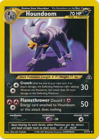 Houndoom (23/75) [Neo Discovery Unlimited] | Fandemonia Ltd