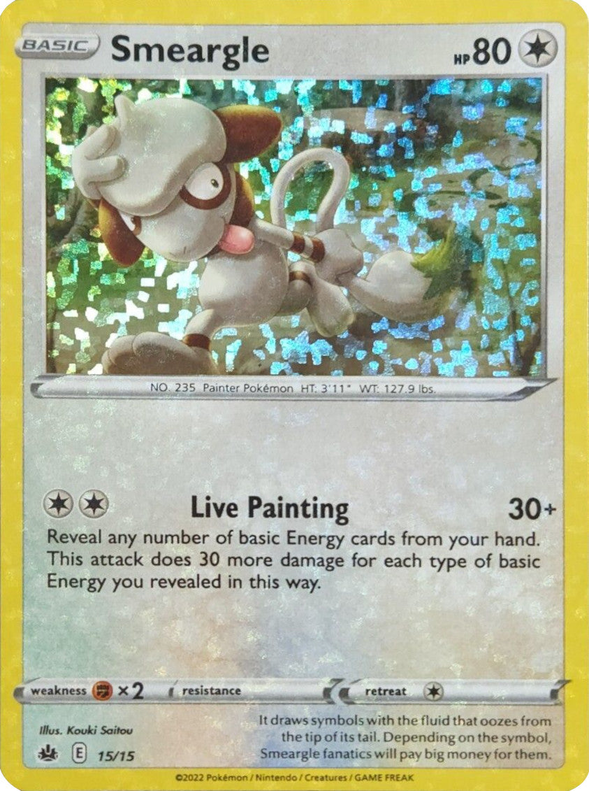 Smeargle (15/15) [McDonald's Promos: Match Battle] | Fandemonia Ltd