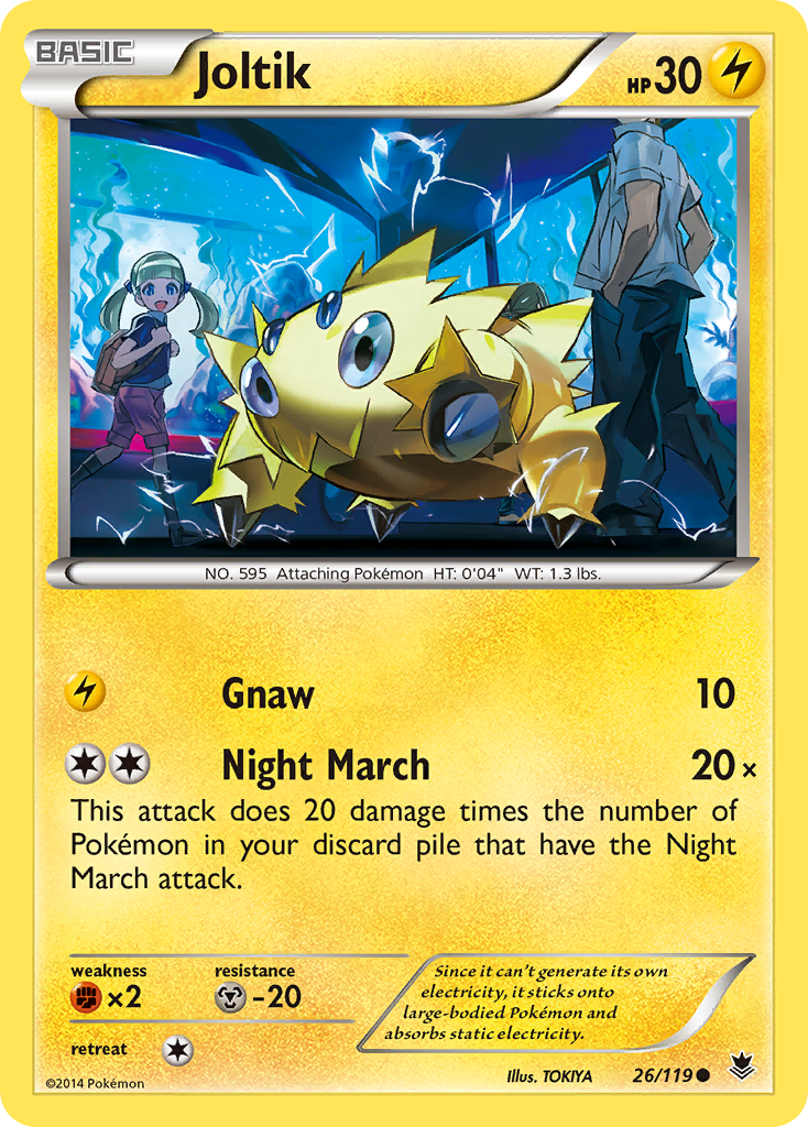 Joltik (26/119) [XY: Phantom Forces] | Fandemonia Ltd