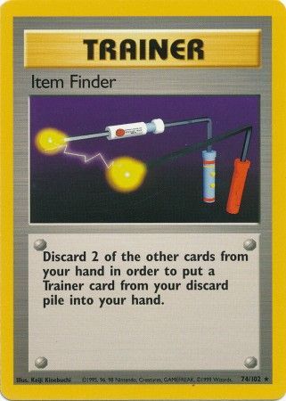 Item Finder (74/102) [Base Set Unlimited] | Fandemonia Ltd