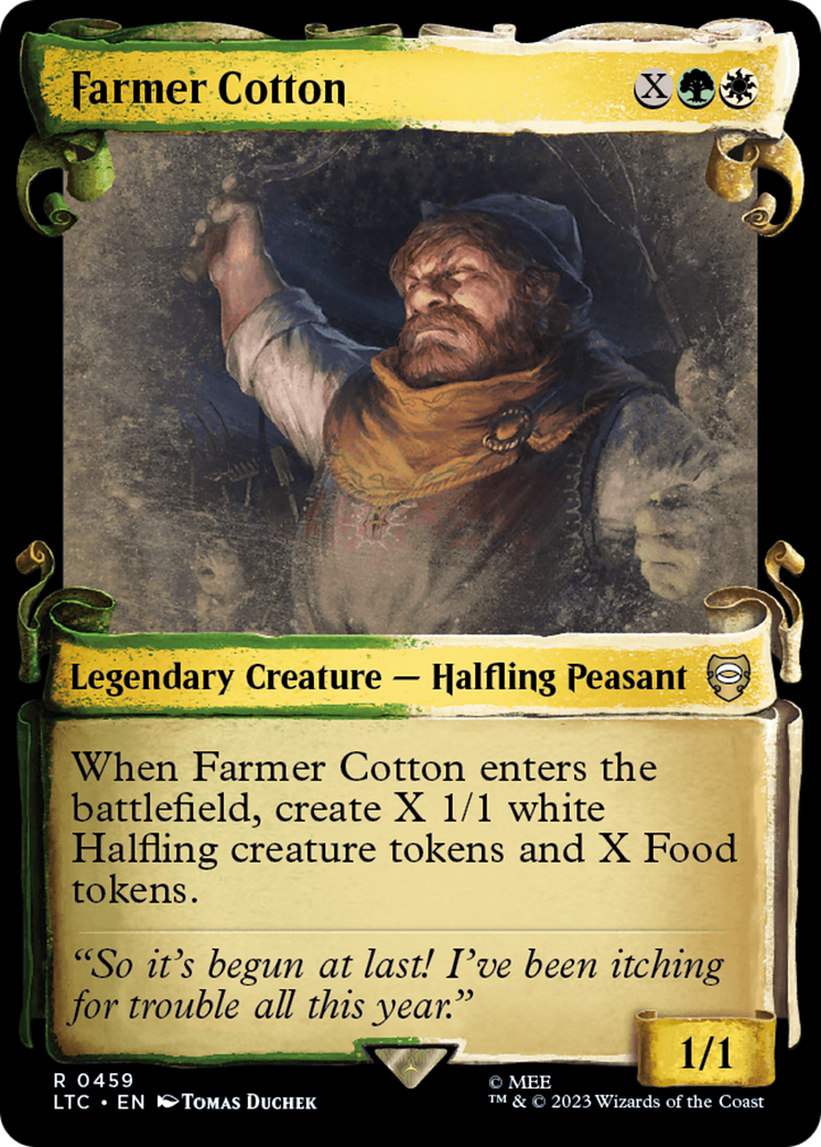 Farmer Cotton [The Lord of the Rings: Tales of Middle-Earth Commander Showcase Scrolls] | Fandemonia Ltd