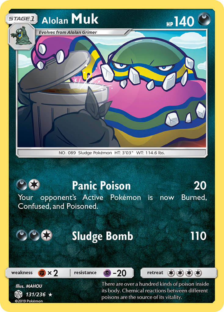 Alolan Muk (131/236) [Sun & Moon: Cosmic Eclipse] | Fandemonia Ltd