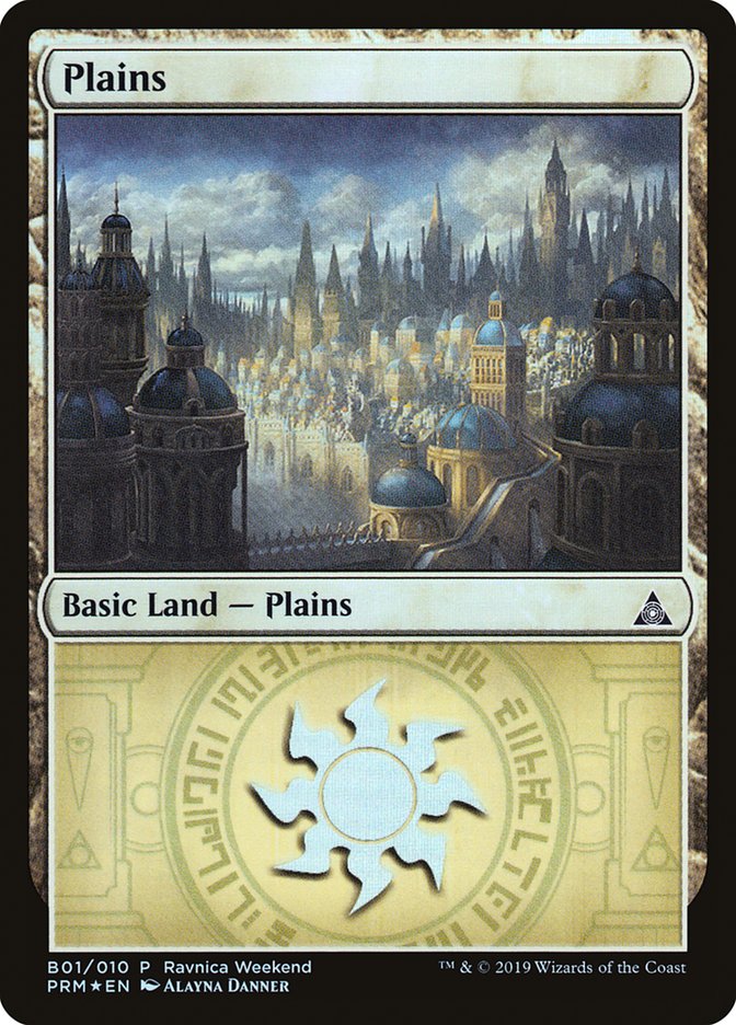 Plains (B01) [Ravnica Allegiance Guild Kit] | Fandemonia Ltd