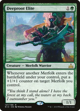 Deeproot Elite [Rivals of Ixalan Promos] | Fandemonia Ltd