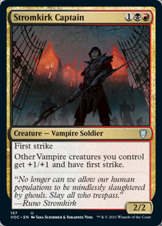 Stromkirk Captain [Innistrad: Crimson Vow Commander] | Fandemonia Ltd