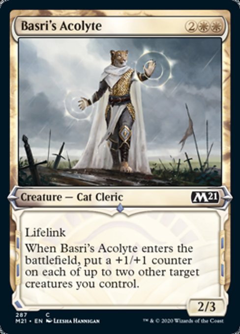 Basri's Acolyte (Showcase) [Core Set 2021] | Fandemonia Ltd