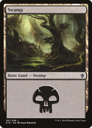 Swamp (261) [Khans of Tarkir] | Fandemonia Ltd