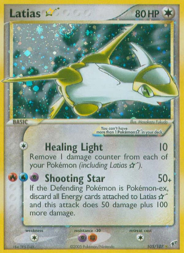 Latias Star (105/107) [EX: Deoxys] | Fandemonia Ltd