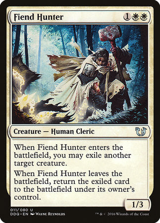 Fiend Hunter [Duel Decks: Blessed vs. Cursed] | Fandemonia Ltd