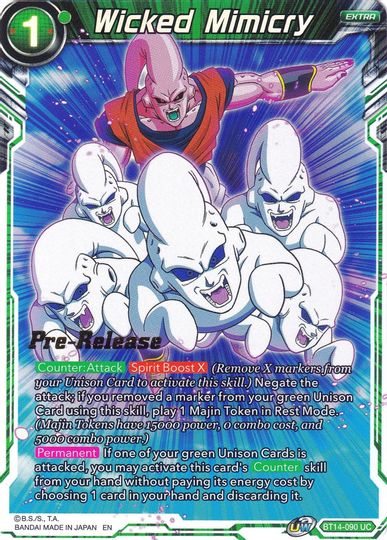 Wicked Mimicry (BT14-090) [Cross Spirits Prerelease Promos] | Fandemonia Ltd