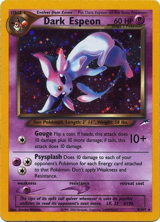 Dark Espeon (4/105) [Neo Destiny Unlimited] | Fandemonia Ltd