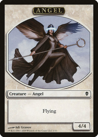 Angel Token [Zendikar Tokens] | Fandemonia Ltd