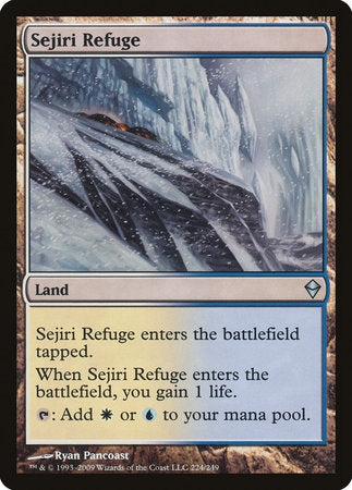 Sejiri Refuge [Zendikar] | Fandemonia Ltd