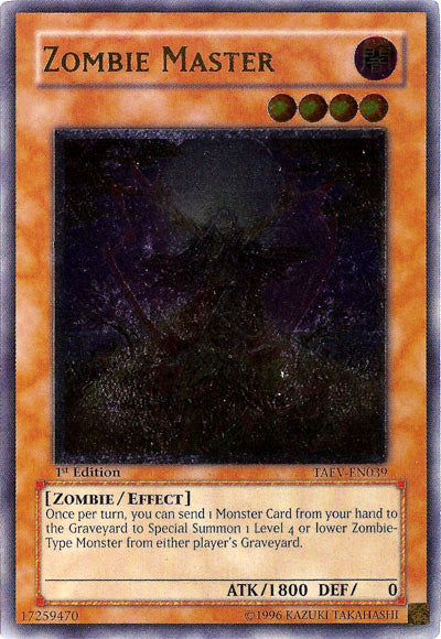 Zombie Master [TAEV-EN039] Ultimate Rare | Fandemonia Ltd