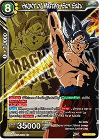 Height of Mastery Son Goku [BT4-075] | Fandemonia Ltd