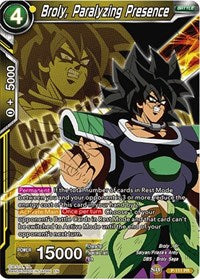 Broly, Paralyzing Presence [P-111] | Fandemonia Ltd