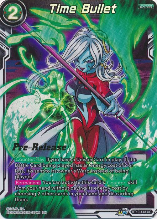 Time Bullet (BT10-143) [Rise of the Unison Warrior Prerelease Promos] | Fandemonia Ltd