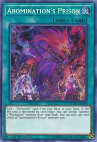 Abomination's Prison [CHIM-EN054] Secret Rare | Fandemonia Ltd