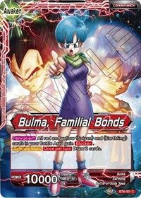 Bulma // Bulma, Familial Bonds [BT8-001] | Fandemonia Ltd