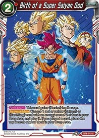 Birth of a Super Saiyan God [BT8-019] | Fandemonia Ltd