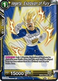 Vegeta, Explosion of Fury [BT8-071] | Fandemonia Ltd