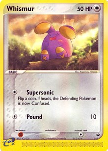 Whismur (019) (Cosmos Holo) [Nintendo: Black Star Promos] | Fandemonia Ltd