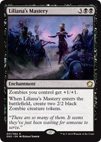 Liliana's Mastery [Magic Game Night 2019] | Fandemonia Ltd