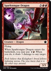 Sparktongue Dragon [Magic Game Night 2019] | Fandemonia Ltd