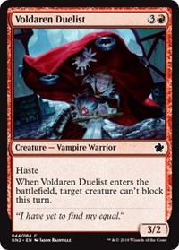 Voldaren Duelist [Magic Game Night 2019] | Fandemonia Ltd