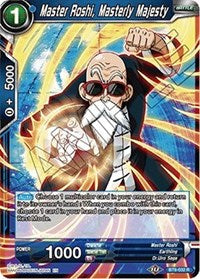 Master Roshi, Masterly Majesty [BT8-032] | Fandemonia Ltd