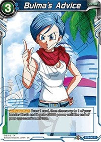 Bulma's Advice [BT8-042] | Fandemonia Ltd