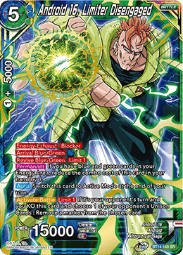 Android 16, Limiter Disengaged (BT14-149) [Cross Spirits] | Fandemonia Ltd