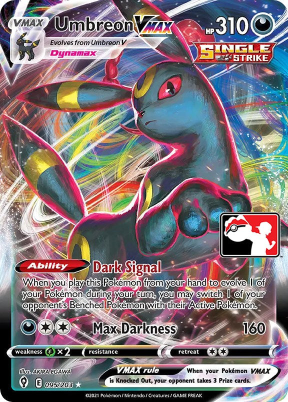 Umbreon VMAX (095/203) [Prize Pack Series One] | Fandemonia Ltd