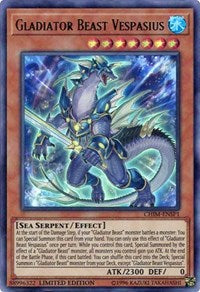 Gladiator Beast Vespasius (CHIM-ENSP1) [CHIM-ENSP1] Ultra Rare | Fandemonia Ltd