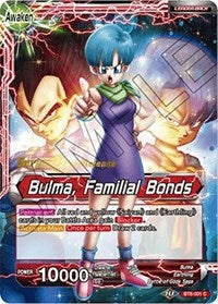 Bulma // Bulma, Familial Bonds (Malicious Machinations) [BT8-001_PR] | Fandemonia Ltd