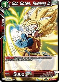 Son Goten, Rushing In (Malicious Machinations) [BT8-007_PR] | Fandemonia Ltd