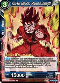 Kaio-Ken Son Goku, Strenuous Onslaught (Malicious Machinations) [BT8-025_PR] | Fandemonia Ltd