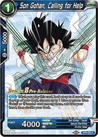 Son Gohan, Calling for Help (Malicious Machinations) [BT8-028_PR] | Fandemonia Ltd