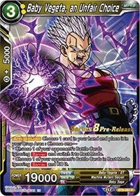 Baby Vegeta, an Unfair Choice (Malicious Machinations) [BT8-082_PR] | Fandemonia Ltd