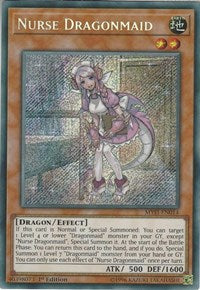 Nurse Dragonmaid [MYFI-EN014] Secret Rare | Fandemonia Ltd