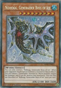 Nidhogg, Generaider Boss of Ice [MYFI-EN031] Secret Rare | Fandemonia Ltd