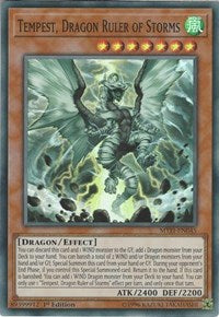 Tempest, Dragon Ruler of Storms [MYFI-EN045] Super Rare | Fandemonia Ltd