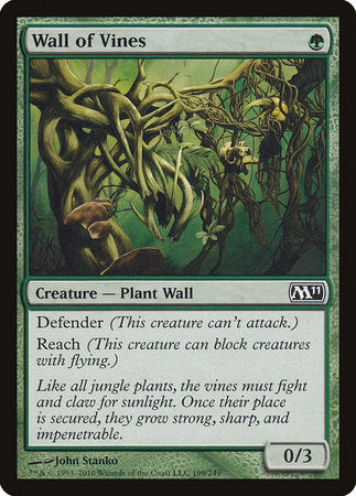 Wall of Vines [Magic 2011] | Fandemonia Ltd