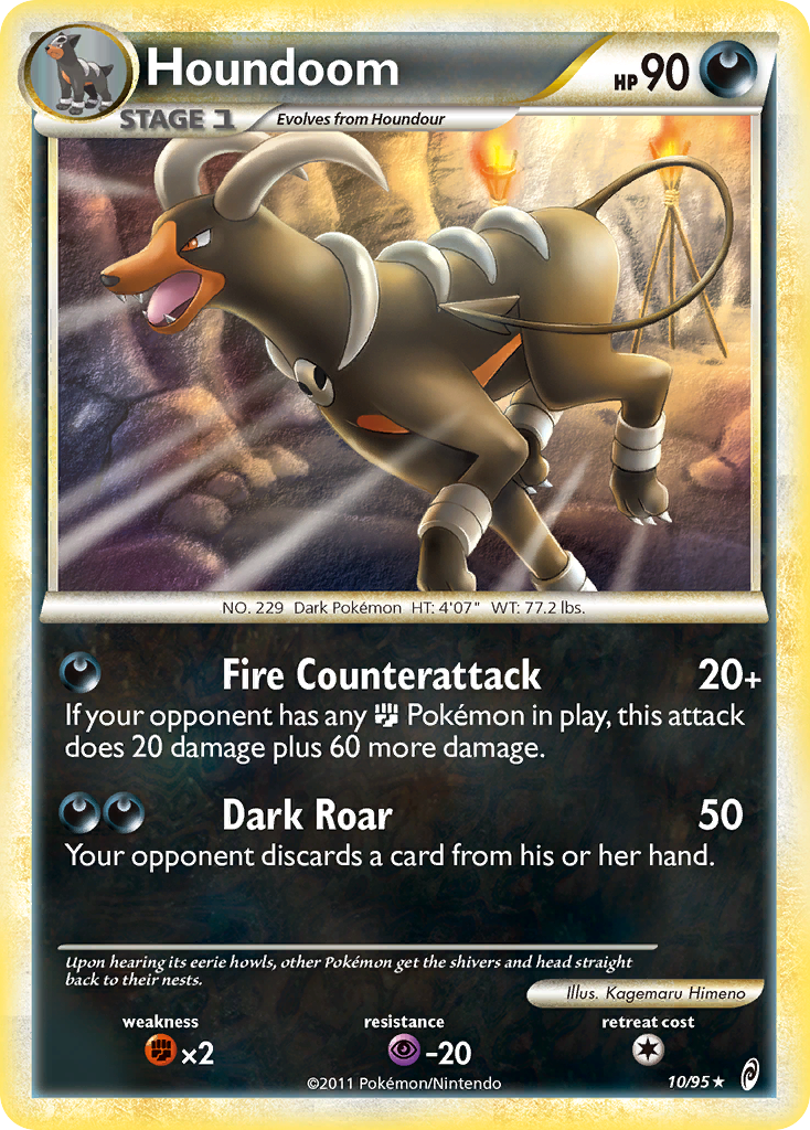 Houndoom (10/95) [HeartGold & SoulSilver: Call of Legends] | Fandemonia Ltd