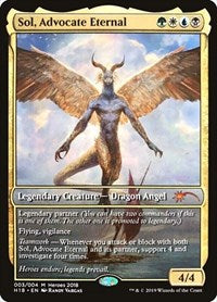 Sol, Advocate Eternal [Unique and Miscellaneous Promos] | Fandemonia Ltd