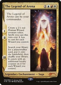 The Legend of Arena [Unique and Miscellaneous Promos] | Fandemonia Ltd