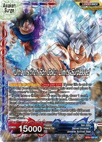 Son Goku // Ultra Instinct Son Goku, Limits Surpassed [BT9-100] | Fandemonia Ltd